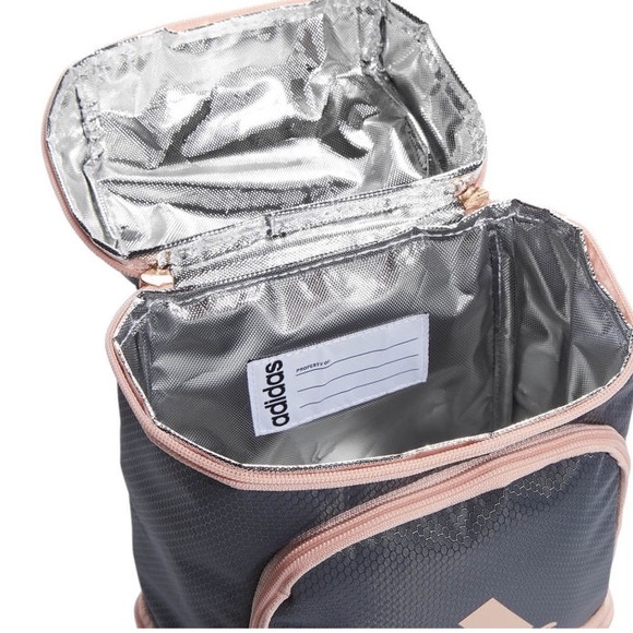 Adidas excel insulated lunch tote bag rose gold - Picture 3 of 7